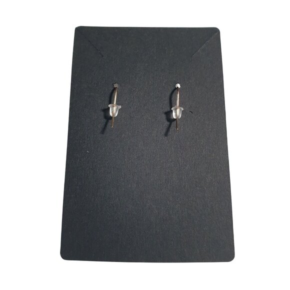 Fish Dangling Earrings Brass Hook Handmade Patina Accent Bohemian Style Beach - Picture 3 of 4